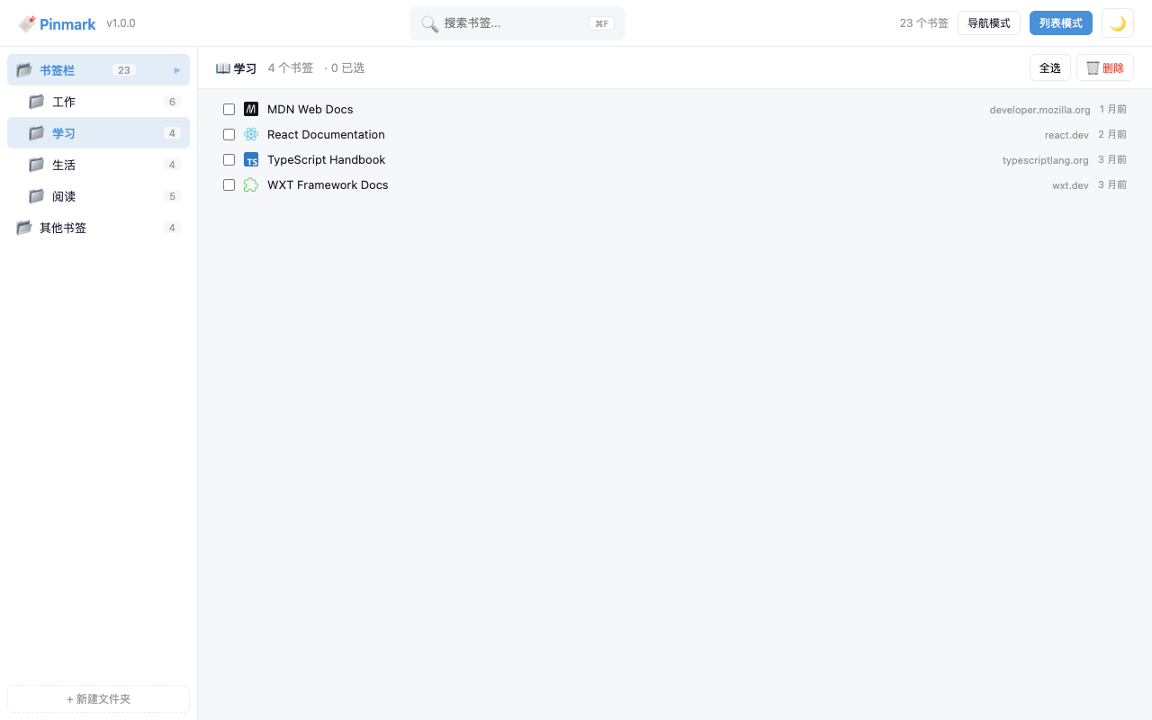 List View